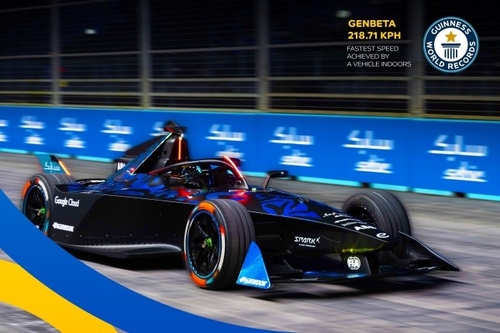 Aktueller Firmenfall über NEUES GENBETA-AUTO ENTWICKELTE SICH DURCH FORMEL E UND SEIN INNOVATIONS-PARTNER SABIC ZERBRICHT TITEL GUINNESS-WELTrecords™