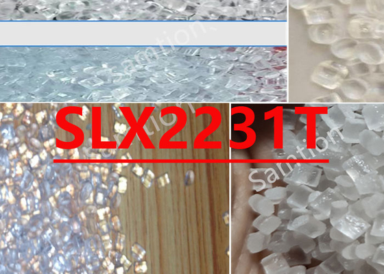 S-Plastic Lexan SLX2231T Low Viscosity PC Copolymer Blend mit verbessertem UV-Stabilisierung und zusätzlichem Freisetzungsmittel.