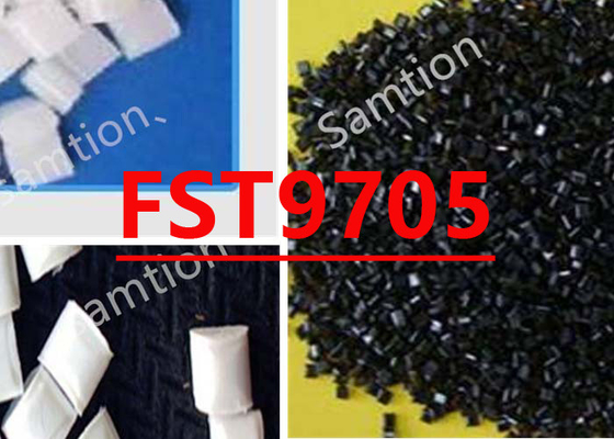 S-Plastic Lexan FST9705 Harz ist ein hochvisosistisches PC-Copolymer, OSU 55/55-konform, geringer Rauchgehalt, Flammschutzharz