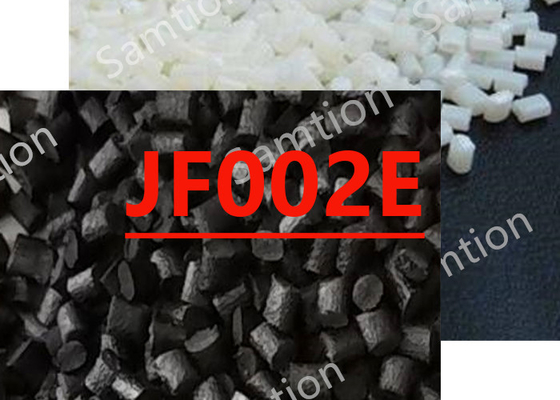 S-Plastic Thermocomp JF002E ist eine Verbindung auf Basis von Polysulfonharz, die Glasfaser enthält.