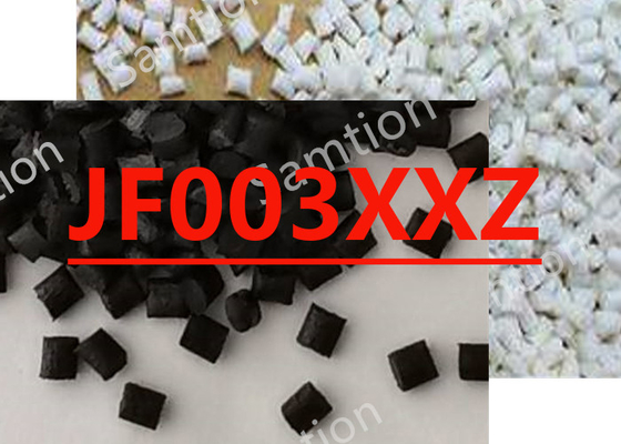 S-Plastic Thermocomp JF003XXZ ist eine Verbindung auf Basis von Polysulfonharz, die Glasfaser enthält.