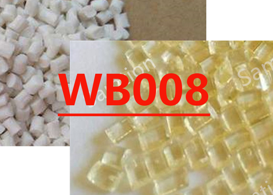 S-Plastic Thermocomp WB008-Harz ist eine Verbindung auf Basis von thermoplastischem Polyester (PBT), die Glasperlen enthält.