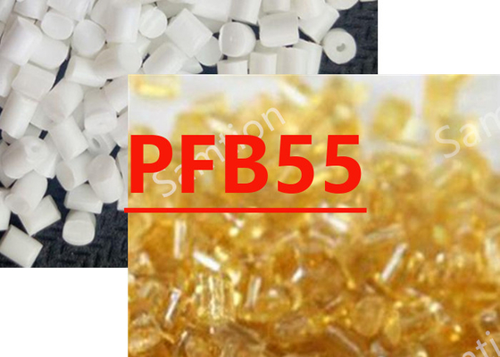 S-Plastic Thermocomp PFB55 ist eine Verbindung auf Basis von PA 6-Harz, die Glasperlen, Glasfasern enthält.