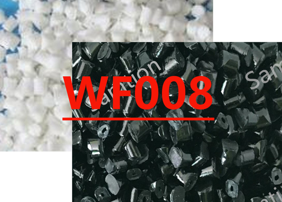 S-Plastic Thermocomp WF008-Harz ist eine Verbindung auf Basis von Polybutylenterephalatharz, das Glasfasern enthält.