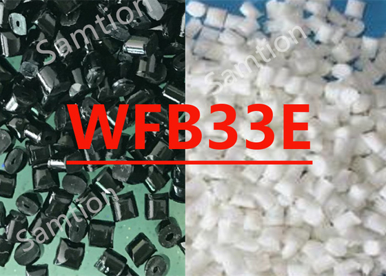 S-Plastic Thermocomp WFB33E Harzverbindung auf Basis von Polybutylenterephalatharz mit Glasfasern und Glasperlen.