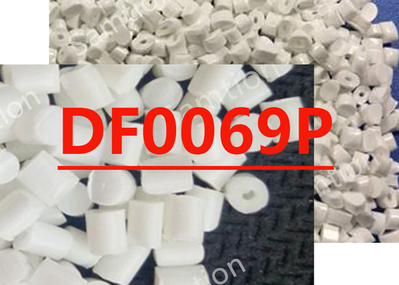 S-Plastic Thermocomp DF0069P eine Verbindung auf Basis von Polycarbonatharz, die Glasfaser, Flammschutz enthält.