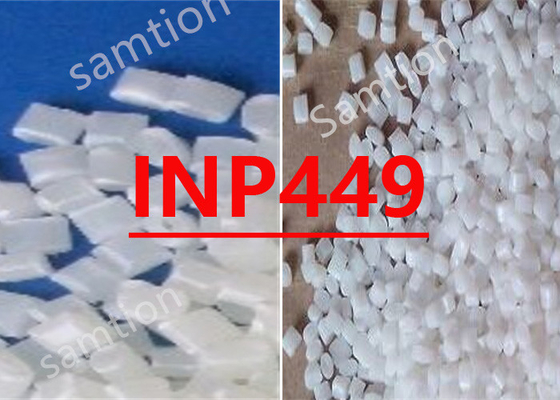 S-Plastic Cycolac INP449 ist ein T-SAN-Harz (Teflon (PTFE) -Styrol-Ankrylonitril) zur Verwendung als FR-Tropfmittel