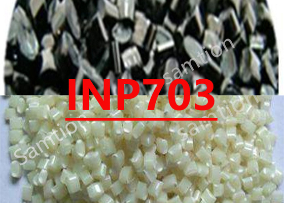 S-Plastic Cycolac INP703 ist ein ABS-Harz mit hoher Hitze und basiert auf Alphamethylstyrol, Acrylontrilbutadienstyrol (AMS-A)