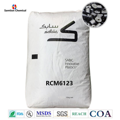 S-Plastic cycoloy RCM6123 eine injizierbar gefüllte PC/ABS-Mischung mit nicht bromiertem und nicht chloriertem Flammschutzmittel.
