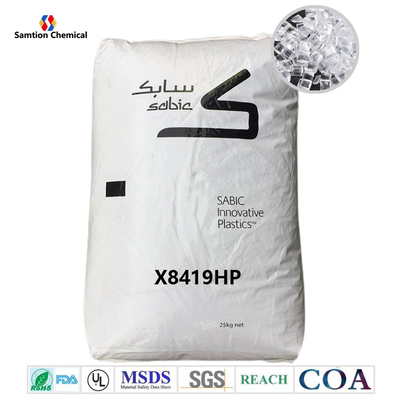 FDA-Grad S-Plastic Xylex X8419HP Harzpellets Schüttgut mit niedrigem mittlerem Durchfluss für Spritzguss