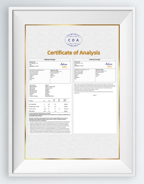 CHINA SAMTION INTERNATIONAL LIMITED zertifizierungen